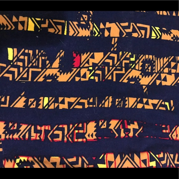 Lularoe Aztec print TC leggings - Picture 2 of 2